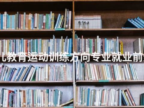 東營幼兒教育運動訓練方向專業就業前景怎么樣(圖1) 東營幼兒教育運動訓練方向專業就業前景怎么樣(圖1)