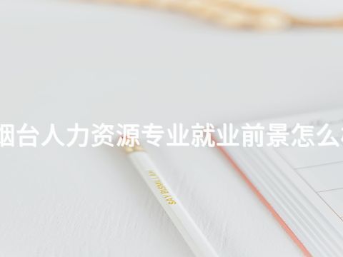 烟台人力资源专业就业前景怎么样