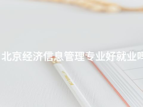 北京经济信息管理专业好就业吗