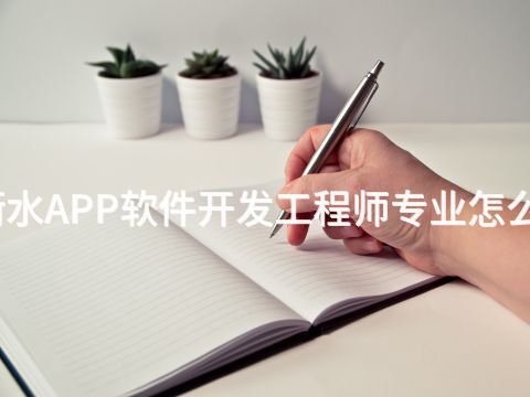 衡水APP軟件開發(fā)工程師專業(yè)怎么樣(圖1) 衡水APP軟件開發(fā)工程師專業(yè)怎么樣(圖1)