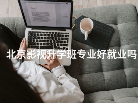 北京影视升学班专业好就业吗