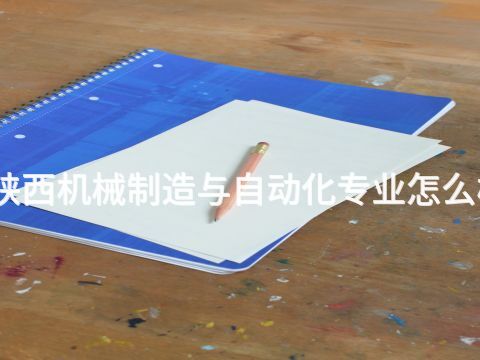 陕西机械制造与自动化专业怎么样