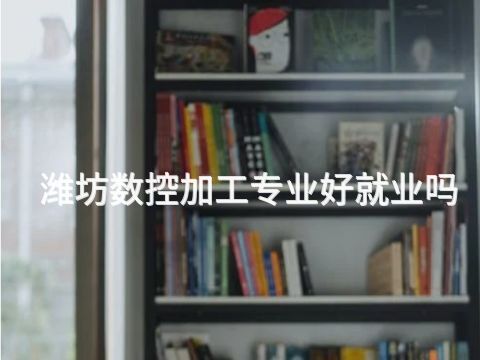 潍坊数控加工专业好就业吗