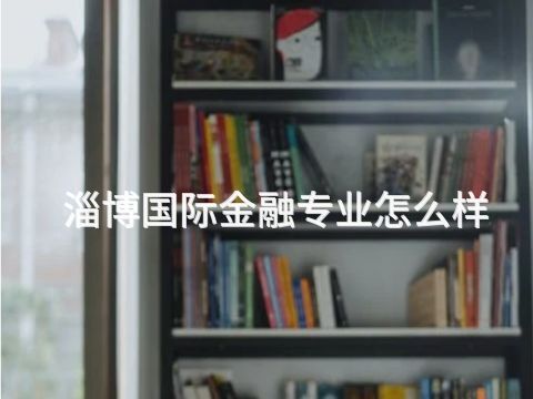 淄博国际金融专业怎么样(图1)