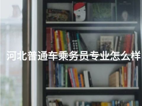 河北普通车乘务员专业怎么样(图1)