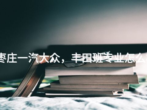 枣庄一汽大众,丰田班专业怎么样(图1) 枣庄一汽大众,丰田班专业怎么样(图1)