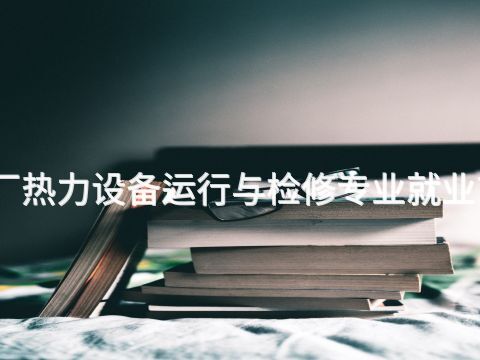 东营火电厂热力设备运行与检修专业就业前景怎么样