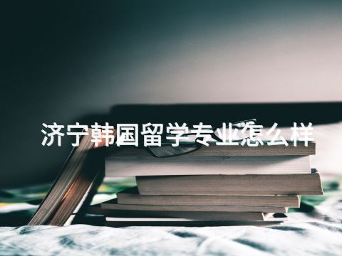 济宁韩国留学专业怎么样(图1) 济宁韩国留学专业怎么样(图1)