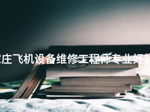 石家庄飞机设备维修工程师专业好就业吗