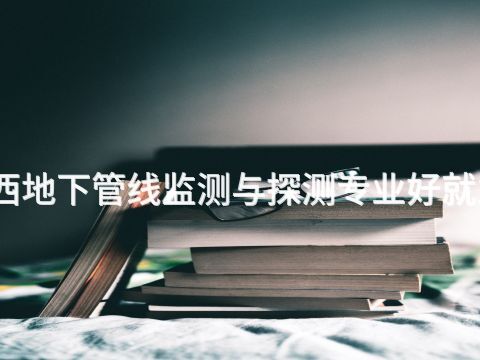 山西地下管线监测与探测专业好就业吗