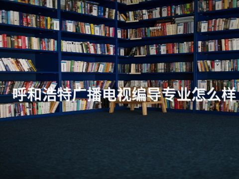呼和浩特广播电视编导专业怎么样