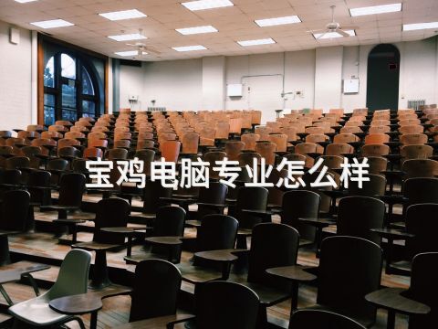 宝鸡电脑专业怎么样