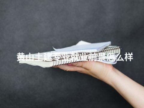 黄山土建专业就业前景怎么样(图1) 黄山土建专业就业前景怎么样(图1)