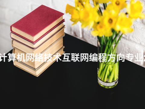 沈阳计算机网络技术互联网编程方向专业怎么样