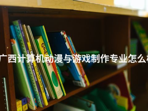 广西计算机动漫与游戏制作专业怎么样