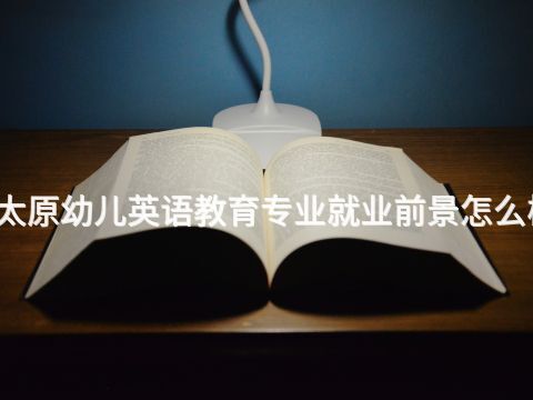太原幼儿英语教育专业就业前景怎么样
