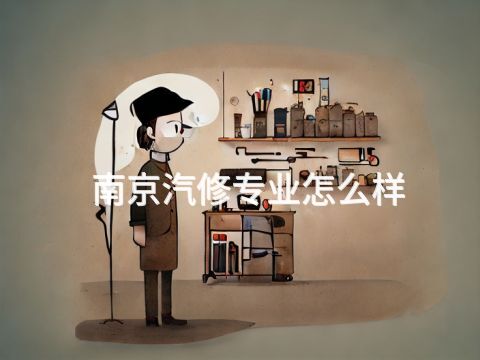 南京汽修專業怎么樣
