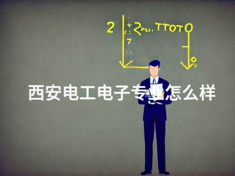 西安电工电子专业怎么样