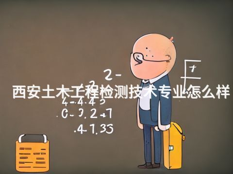西安土木工程检测技术专业怎么样(图1) 西安土木工程检测技术专业怎么样(图1)