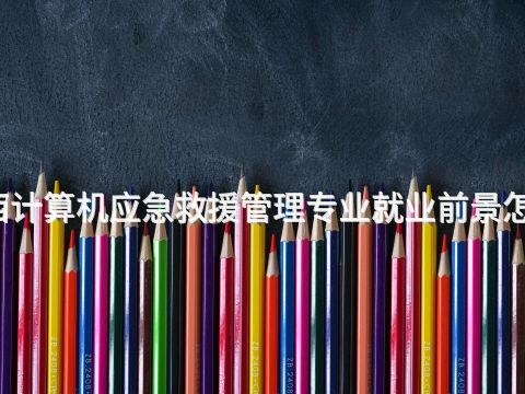 广西计算机应急救援管理专业就业前景怎么样(图1) 广西计算机应急救援管理专业就业前景怎么样(图1)