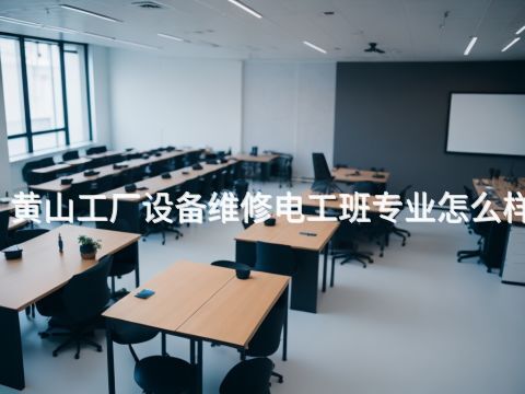 黄山工厂设备维修电工班专业怎么样