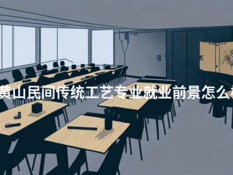 黄山民间传统工艺专业就业前景怎么样(图1)