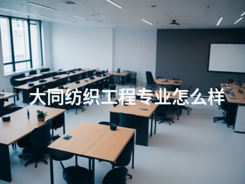 大同纺织工程专业怎么样