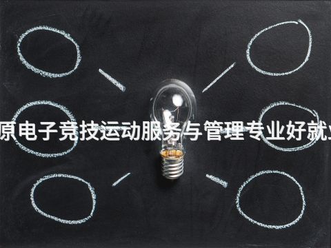 太原电子竞技运动服务与管理专业好就业吗