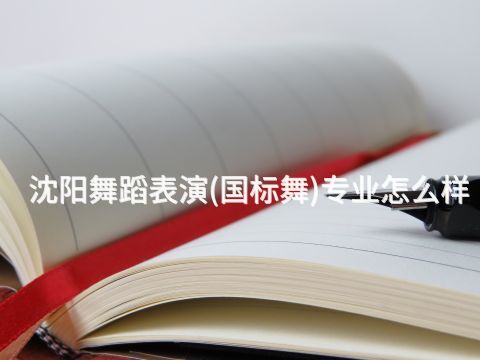 沈阳舞蹈表演(国标舞)专业怎么样