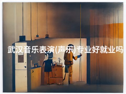 武汉音乐表演(声乐)专业好就业吗