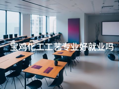 宝鸡化工工艺专业好就业吗