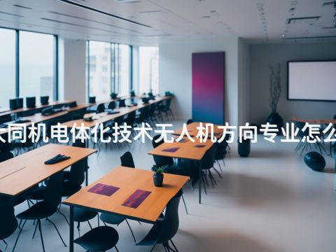 大同机电体化技术无人机方向专业怎么样