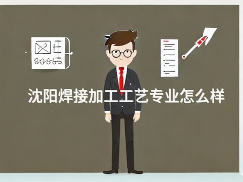 沈阳焊接加工工艺专业怎么样