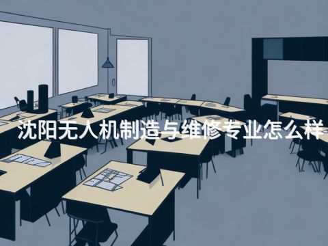 沈阳无人机制造与维修专业怎么样