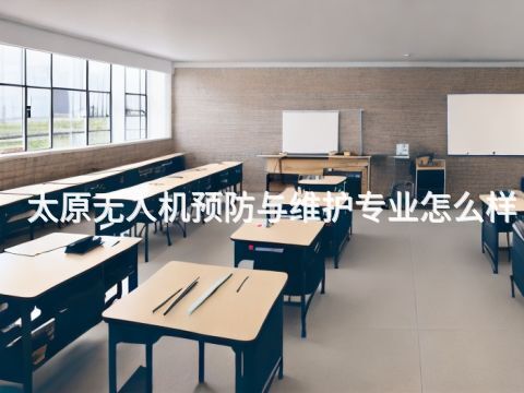 太原无人机预防与维护专业怎么样