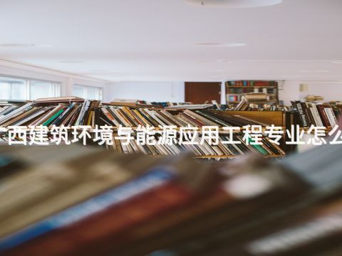 廣西建筑環境與能源應用工程專業怎么樣