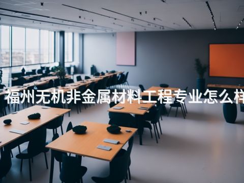 福州无机非金属材料工程专业怎么样(图1)