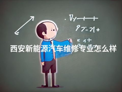 西安新能源汽车维修专业怎么样