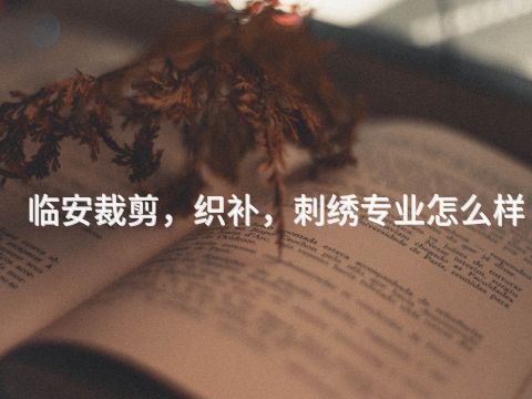临安裁剪,织补,刺绣专业怎么样(图1) 临安裁剪,织补,刺绣专业怎么样(图1)