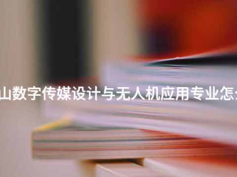 黄山数字传媒设计与无人机应用专业怎么样
