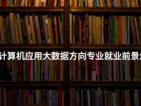 桂林计算机应用大数据方向专业就业前景怎么样(图1) 桂林计算机应用大数据方向专业就业前景怎么样(图1)