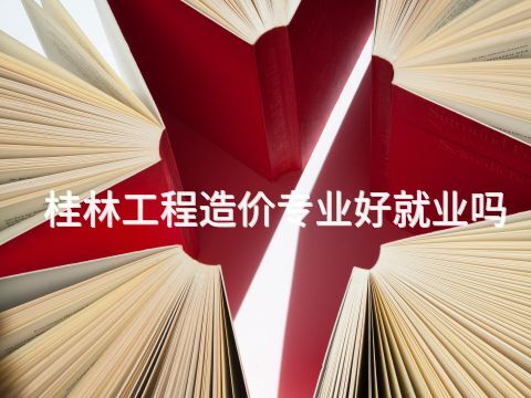 桂林工程造價專業好就業嗎