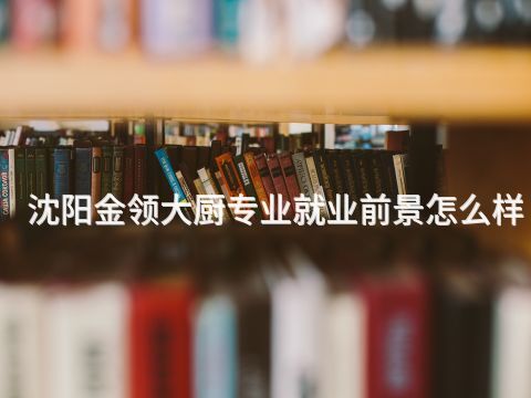 沈阳金领大厨专业就业前景怎么样