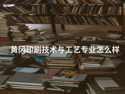 黄冈印刷技术与工艺专业怎么样