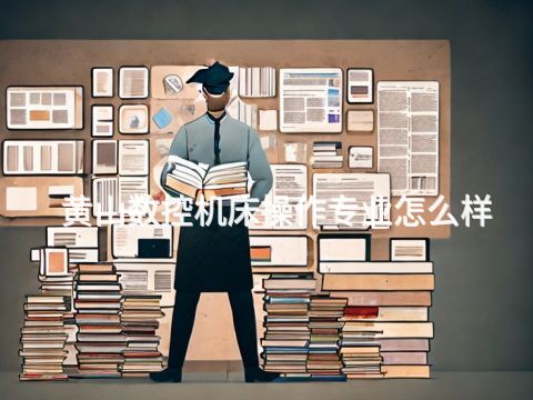 黄山数控机床操作专业怎么样