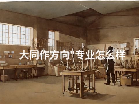大同作方向"专业怎么样