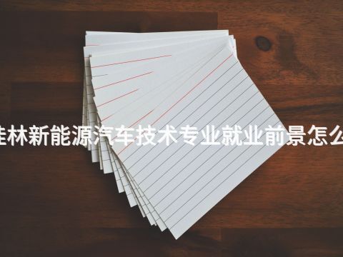 桂林新能源汽車技術專業就業前景怎么樣