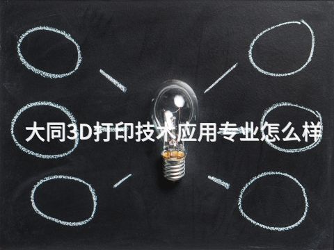 大同3D打印技术应用专业怎么样(图1) 大同3D打印技术应用专业怎么样(图1)