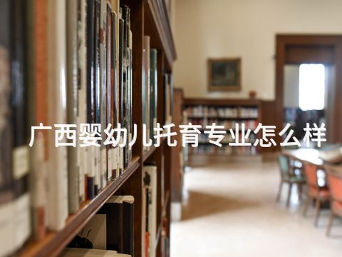 广西婴幼儿托育专业怎么样(图1) 广西婴幼儿托育专业怎么样(图1)