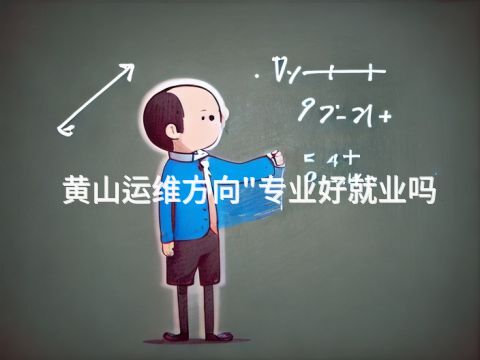 黄山运维方向"专业好就业吗